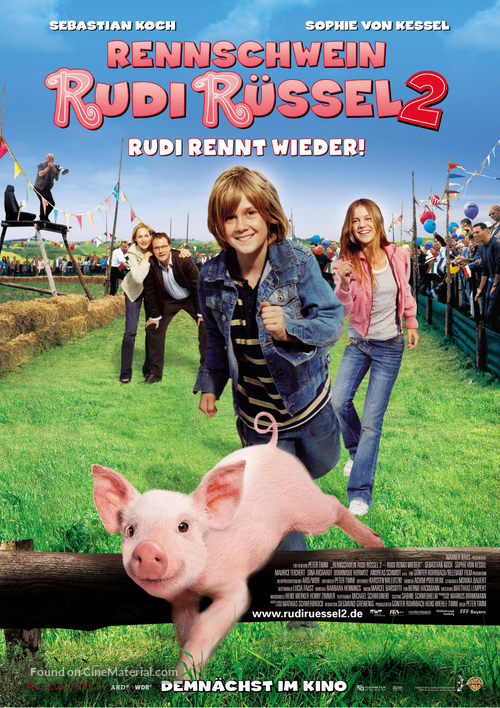 Rennschwein Rudi R&uuml;ssel 2 - German Movie Poster