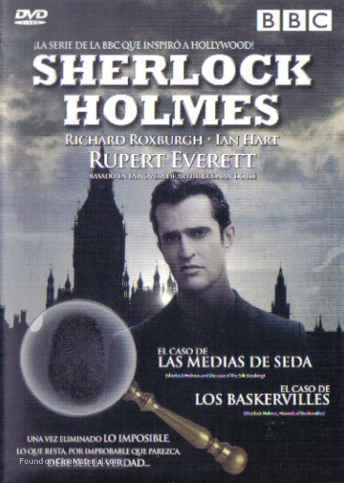 Sherlock Holmes and the Case of the Silk Stocking - Mexican DVD movie cover