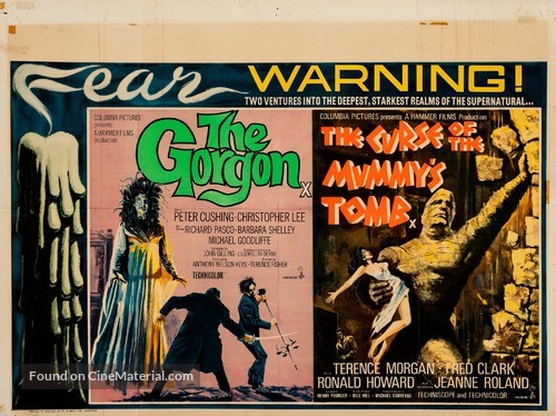 The Gorgon - British Combo movie poster