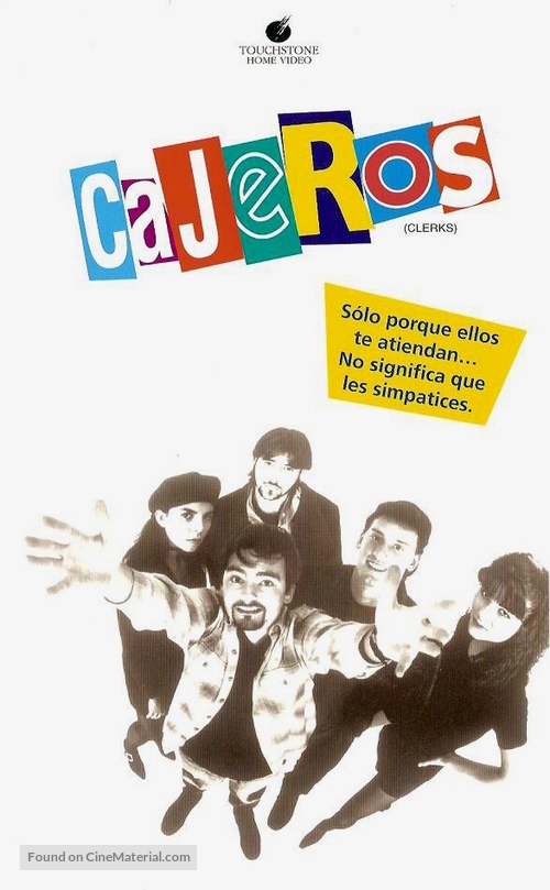 Clerks. - Argentinian DVD movie cover