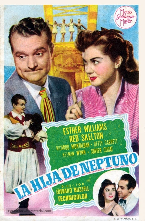 Neptune&#039;s Daughter - Spanish Movie Poster