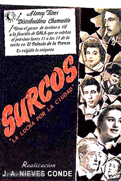 Surcos - Spanish Movie Poster