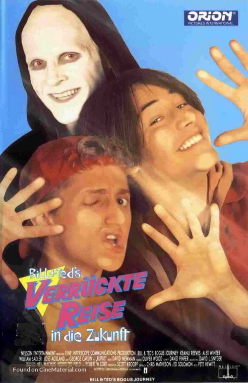 Bill &amp; Ted&#039;s Bogus Journey - German Movie Poster