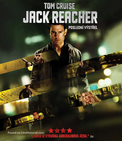 Jack Reacher - Czech Blu-Ray movie cover