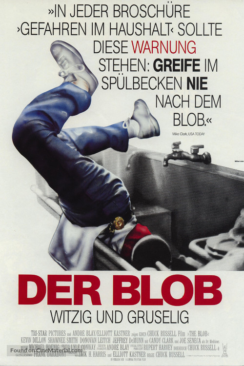 The Blob - German Movie Poster