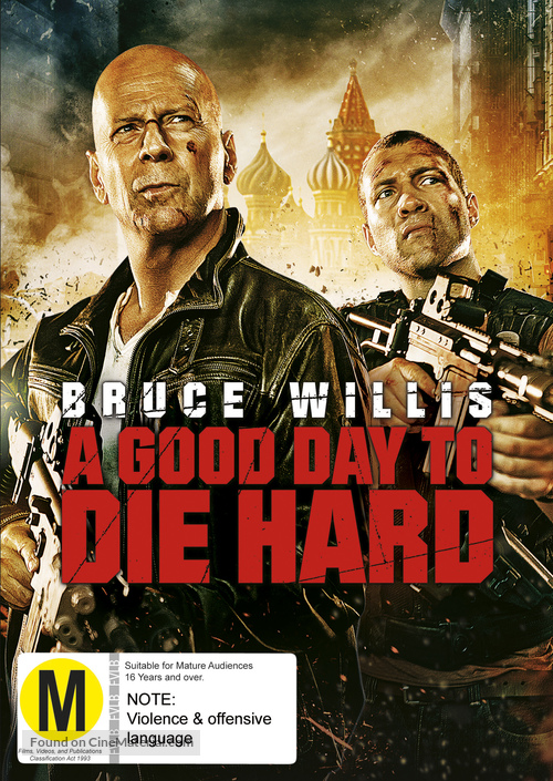 A Good Day to Die Hard - New Zealand Movie Cover