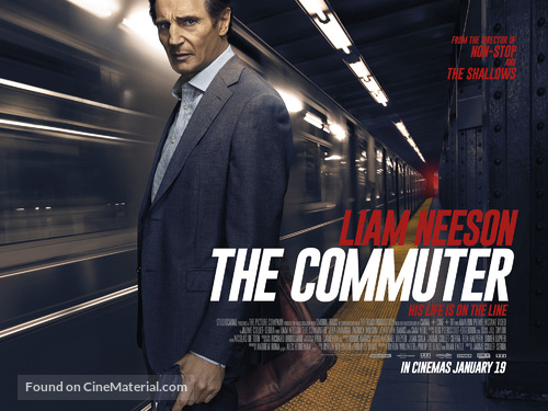 The Commuter - British Movie Poster