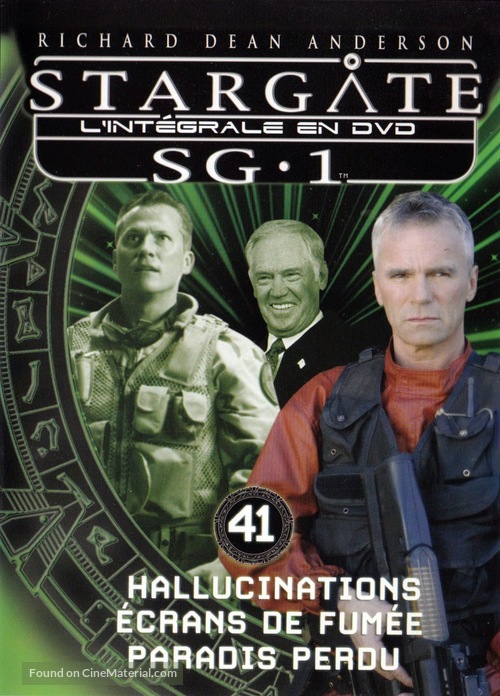 &quot;Stargate SG-1&quot; - French DVD movie cover