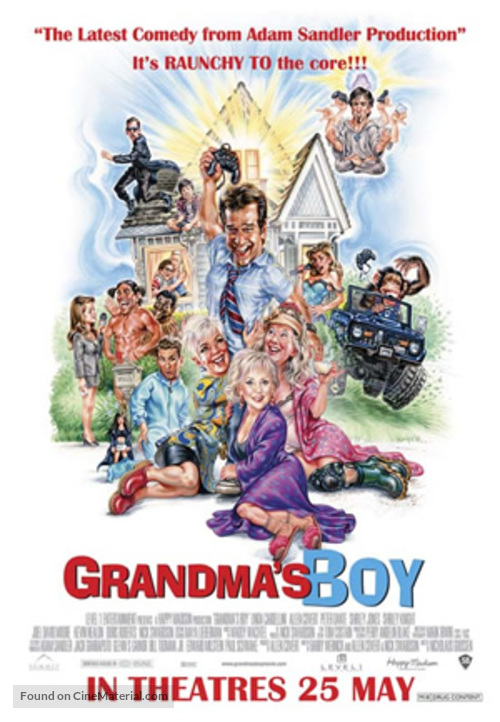 Grandma&#039;s Boy - Singaporean poster