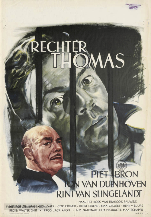 Rechter Thomas - Dutch Movie Poster