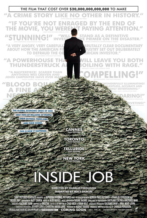 Inside Job - British Movie Poster