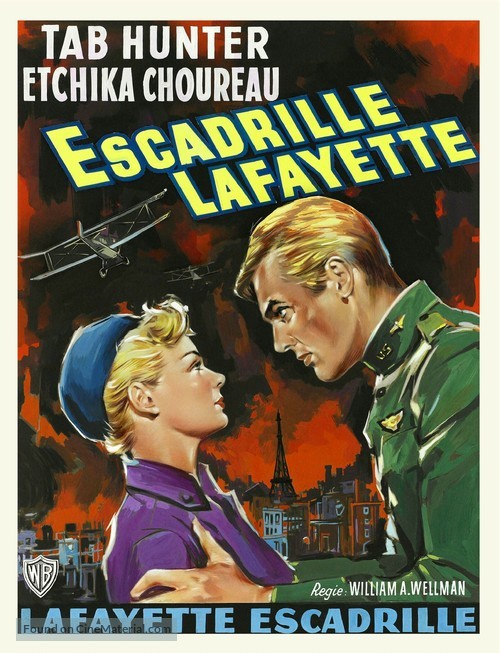 Lafayette Escadrille - Belgian Movie Poster