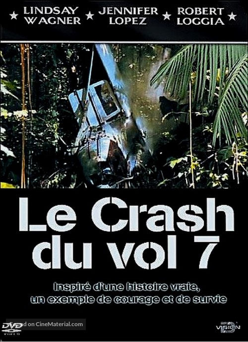Nurses on the Line: The Crash of Flight 7 - French VHS movie cover