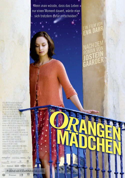 Appelsinpiken - German Movie Poster