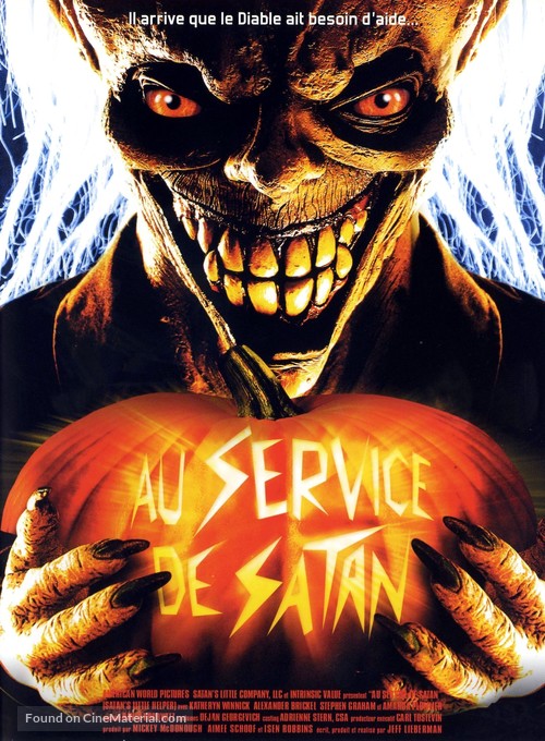 Satan&#039;s Little Helper - French DVD movie cover