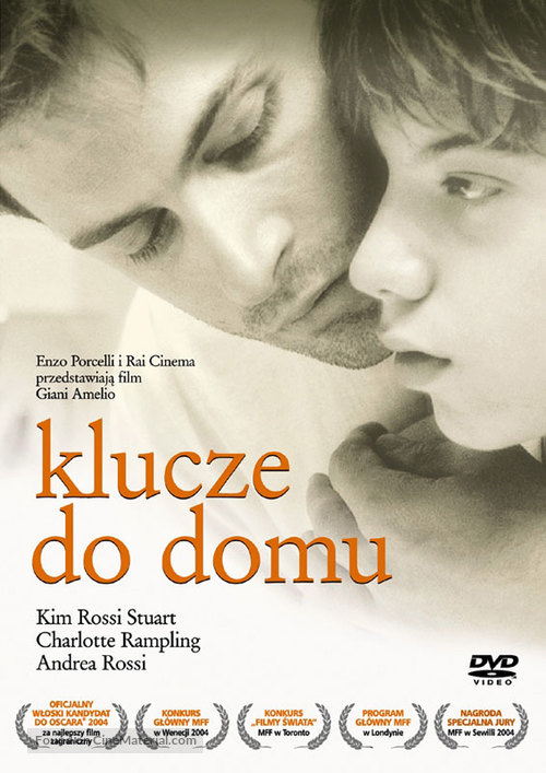 Le chiavi di casa - Polish DVD movie cover