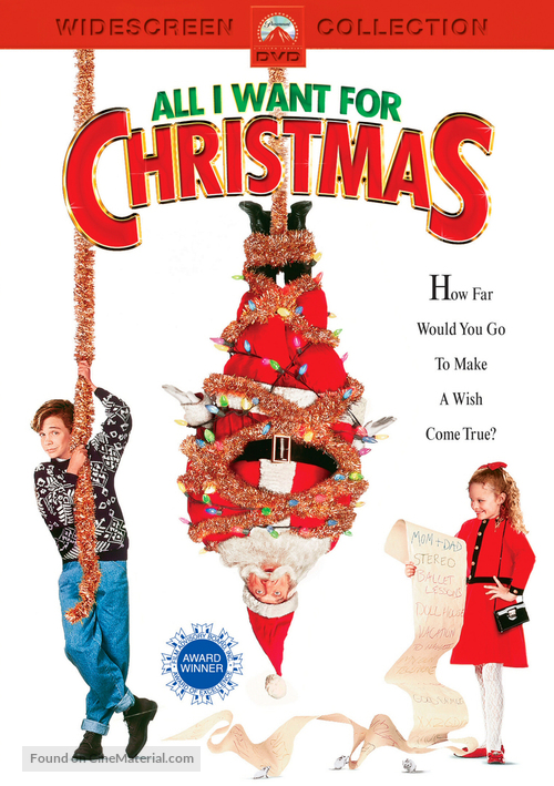 All I Want for Christmas - DVD movie cover