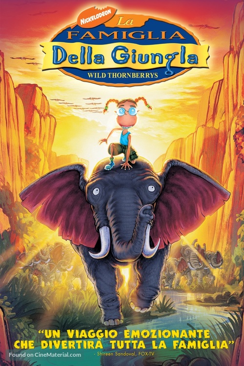 The Wild Thornberrys Movie - Italian Movie Cover