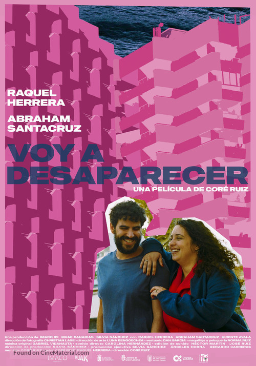 Voy a desaparecer - Spanish Movie Poster