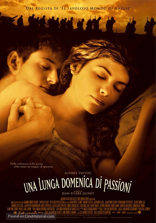 Un long dimanche de fian&ccedil;ailles - Italian Movie Poster