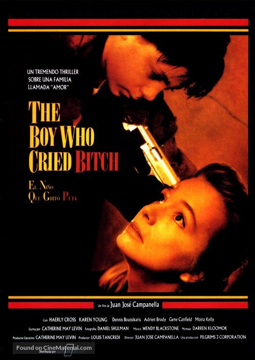 The Boy Who Cried Bitch - Spanish Movie Poster
