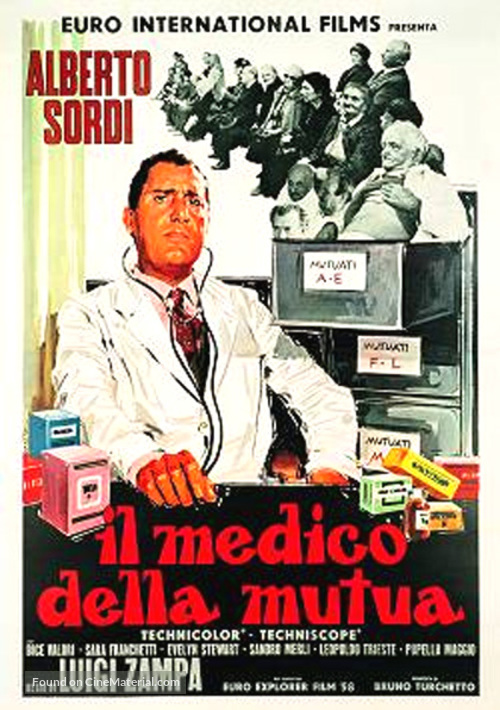 Il medico della mutua - Italian Movie Poster