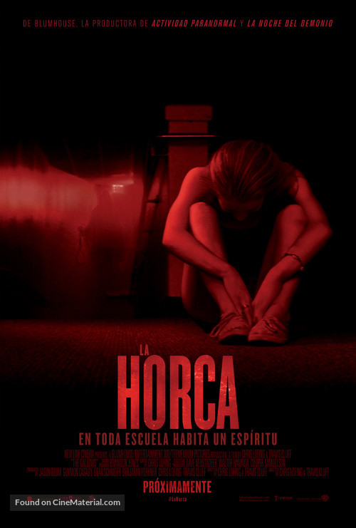 The Gallows - Argentinian Movie Poster