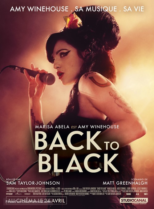 Back to Black - French Movie Poster