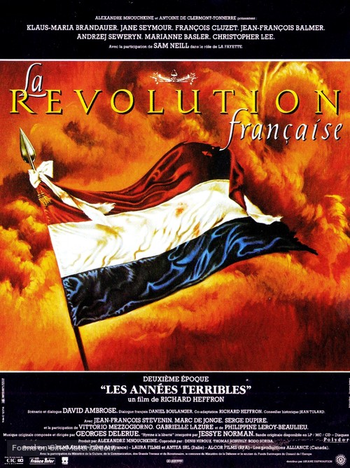 La r&eacute;volution fran&ccedil;aise - French Movie Poster