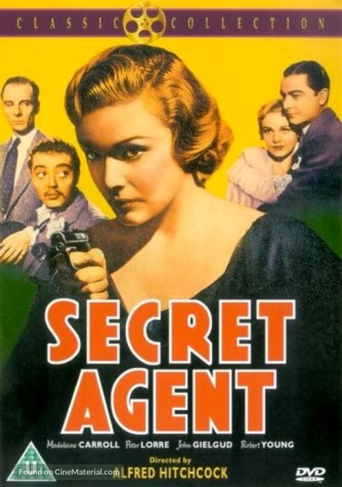 Secret Agent - British DVD movie cover