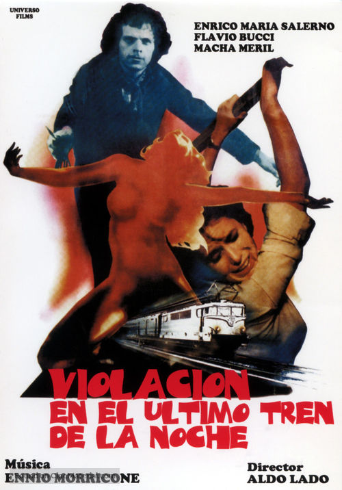 L&#039;ultimo treno della notte - Spanish Movie Poster