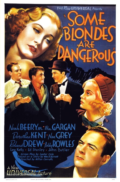 Some Blondes Are Dangerous - Movie Poster