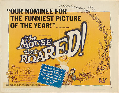 The Mouse That Roared - poster