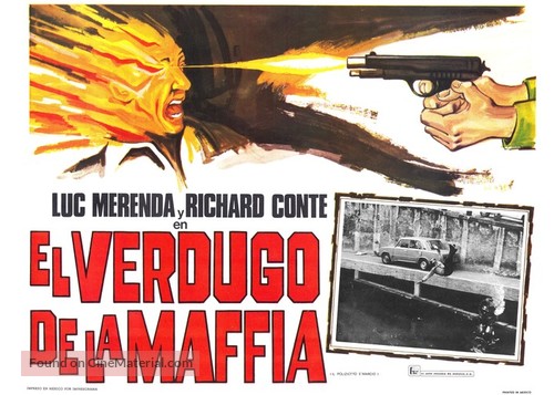 Il poliziotto &egrave; marcio - Mexican Movie Poster
