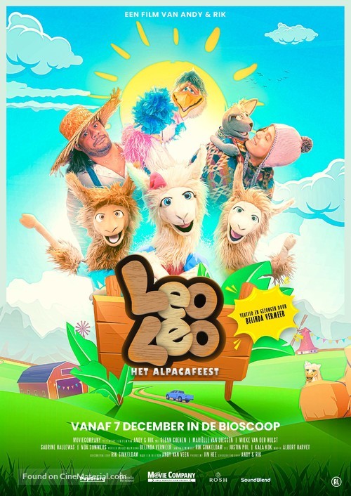 LeoLeo: Het Alpacafeest! - Dutch Movie Poster