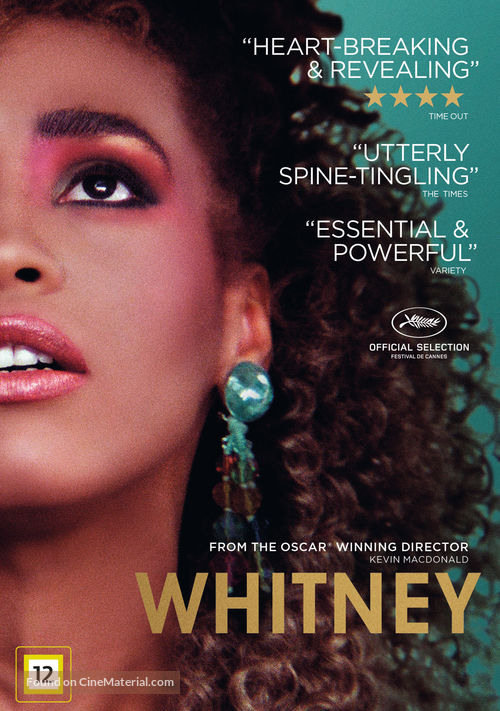 Whitney - Swedish DVD movie cover