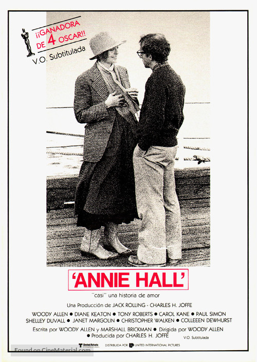 Annie Hall - Spanish Movie Poster