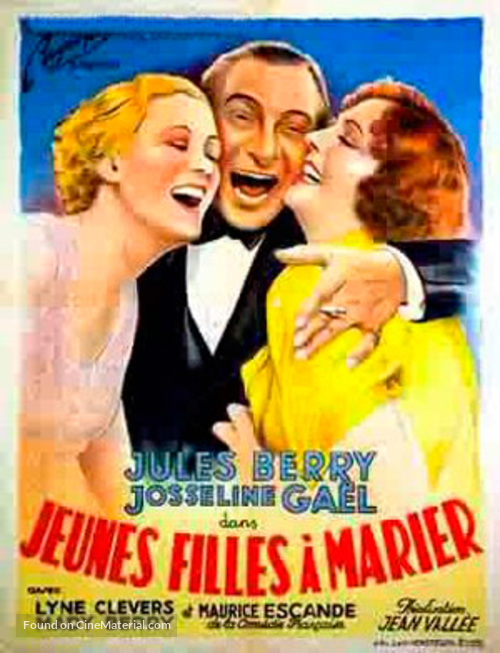 Jeunes filles &agrave; marier - French Movie Poster
