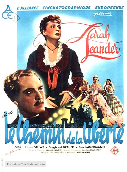 Der Weg ins Freie - French Movie Poster