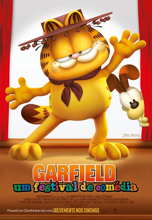 Garfield&#039;s Fun Fest - Portuguese Movie Poster