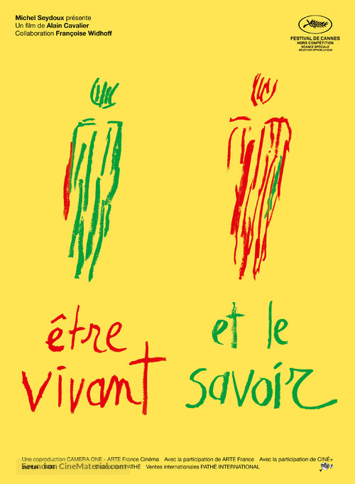 &Ecirc;tre vivant et le savoir - French Movie Poster