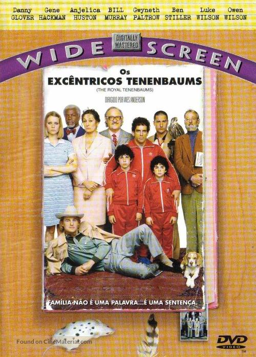 The Royal Tenenbaums - Brazilian DVD movie cover