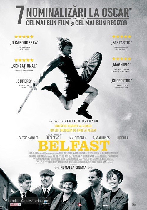 Belfast - Romanian Movie Poster