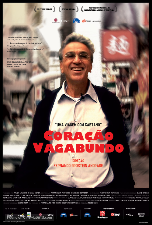 Cora&ccedil;&atilde;o Vagabundo - Brazilian Movie Poster