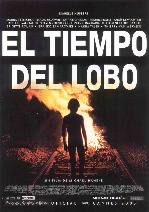 Temps du loup, Le - Spanish Movie Poster