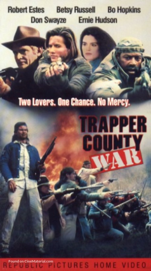 Trapper County War - VHS movie cover