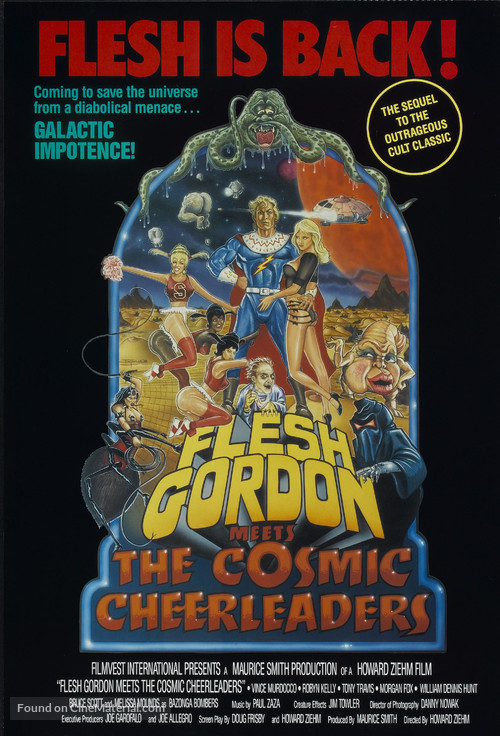 Flesh Gordon Meets the Cosmic Cheerleaders - Movie Poster