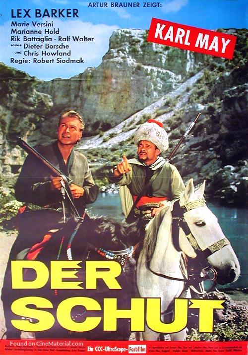 Schut, Der - German Movie Poster