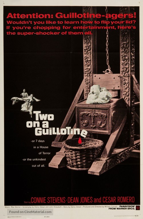 Two on a Guillotine - Movie Poster