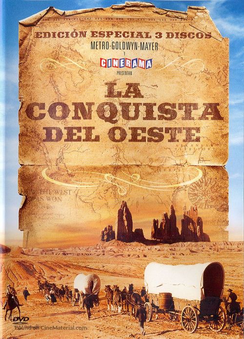 How the West Was Won - Spanish Movie Cover